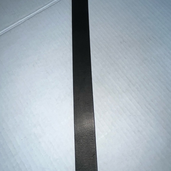 Chico's Leather Silver Black Boho Stretchy Y2K Artsy eclectic Sz Medium has wear - Picture 11 of 16